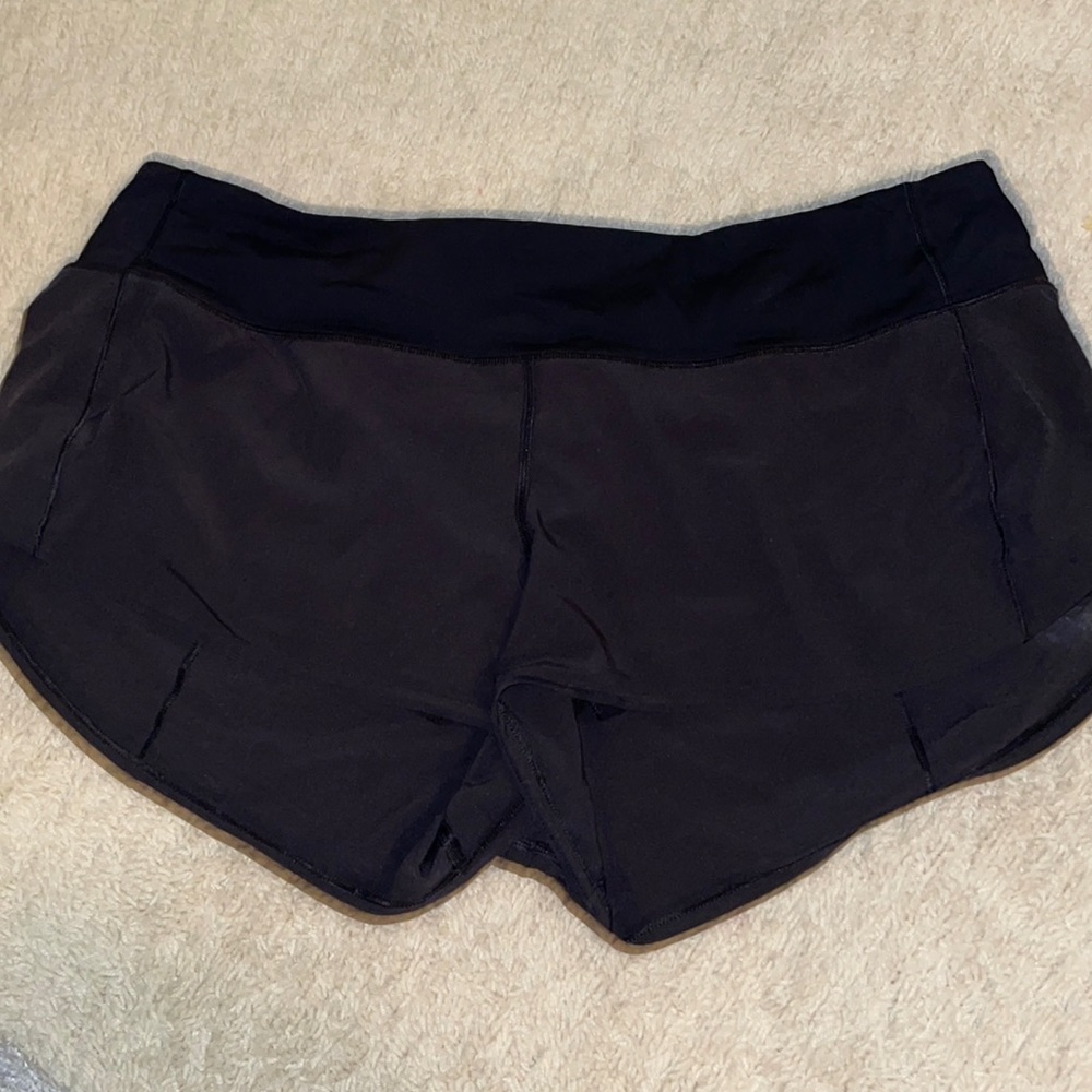 Lululemon black speed ups 2.5